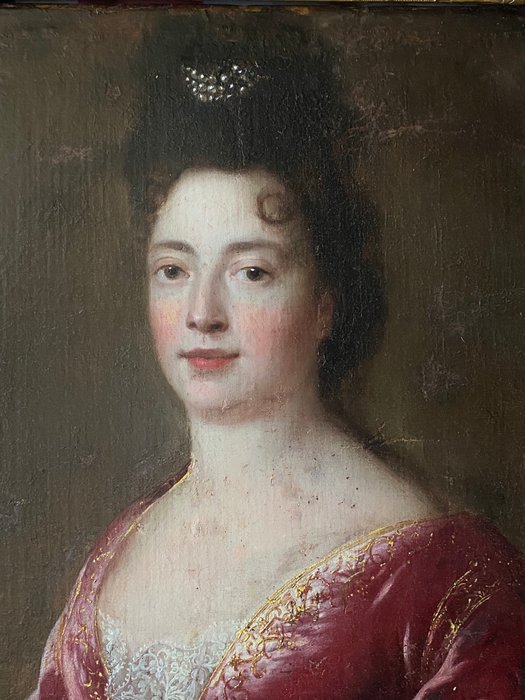 Fransk skole (XVIII) - Retrato de infanta real