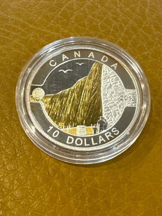 Canada 10 Dollars 2013 Niagarafälle - Gold Gilded 1/2 Oz (999)  (Ingen mindstepris)