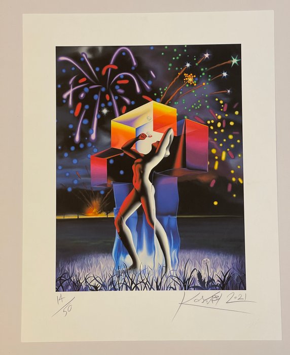 Mark Kostabi (1960) - FREE AT LAST