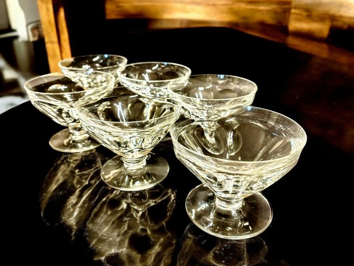 Baccarat - Champagneglas (6) - Talleyrand omkring 1933 - Krystal glas