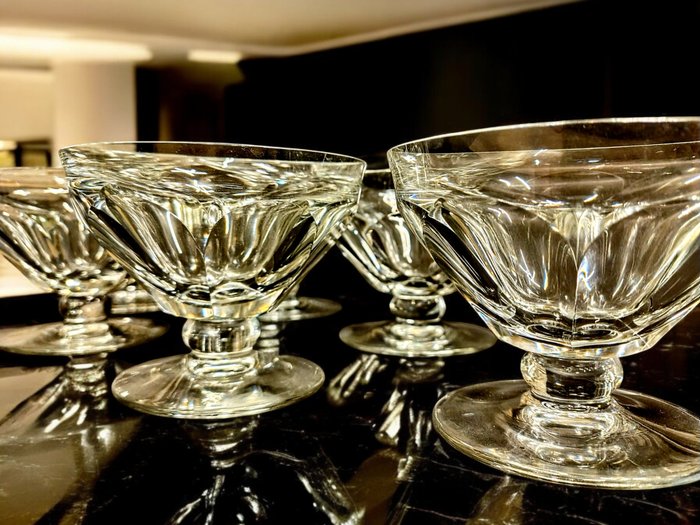 Baccarat - Champagneglas (6) - Talleyrand omkring 1933 - Krystal glas