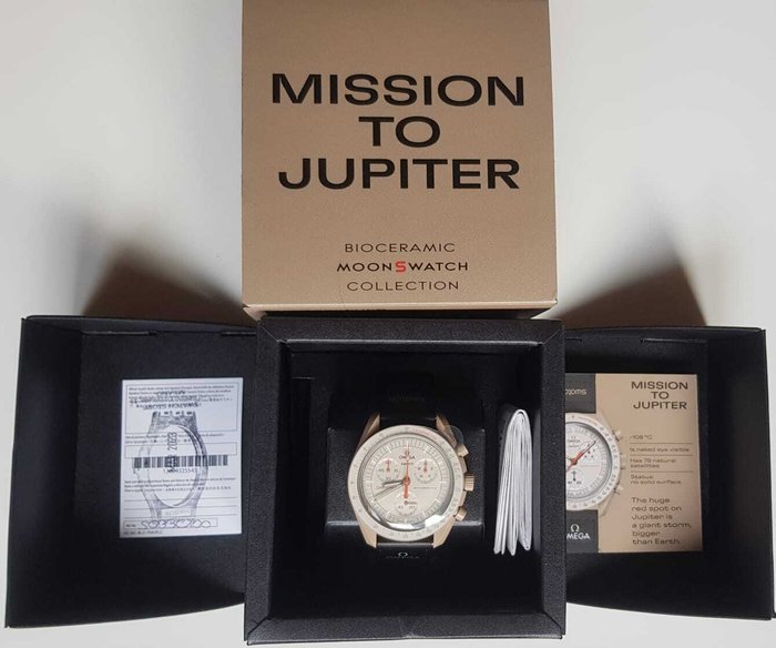 Omega x Swatch - MoonSwatch - Mission to Jupiter - Ingen mindstepris - Unisex - 2020+