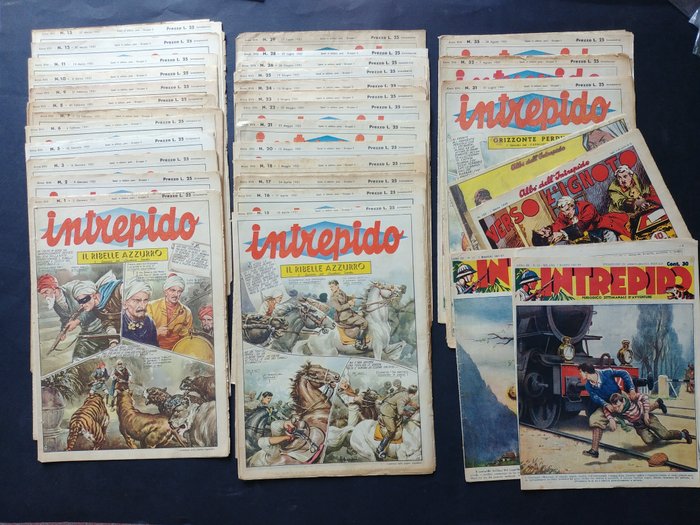 Intrepido giornale originale 1937 - 1951 - 32 Comic - Første udgave