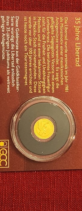 Cook-øerne. 5 Dollars 2016 1/2 gram .9999 Pure Gold. Elizabeth II.  (Ingen mindstepris)