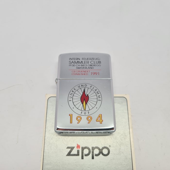 Zippo - Feuerzeug Sammler Club - Lighter - Messing