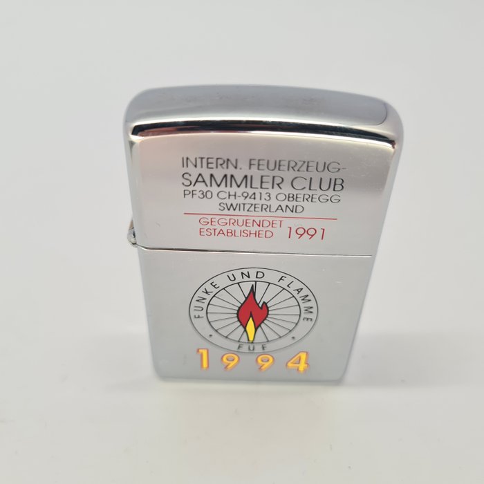 Zippo - Feuerzeug Sammler Club - Lighter - Messing