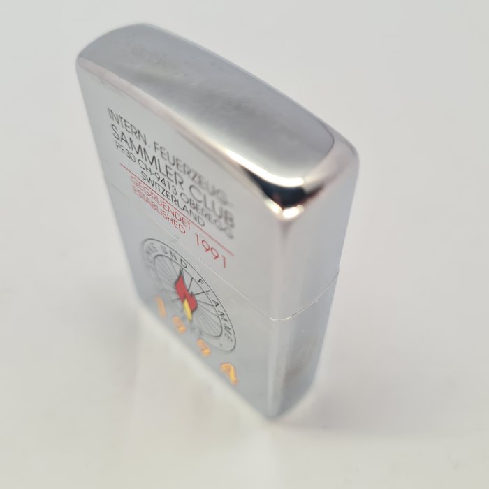 Zippo - Feuerzeug Sammler Club - Lighter - Messing