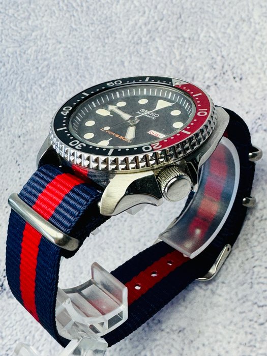 Seiko - Diver - Ingen mindstepris - SKX009 - 7s26-0020 - Mænd - 2000-2010