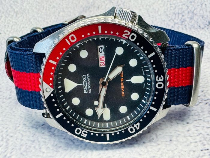 Seiko - Diver - Ingen mindstepris - SKX009 - 7s26-0020 - Mænd - 2000-2010