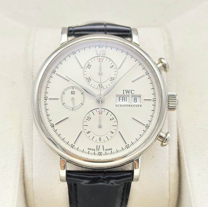 IWC - Portofino Chronograph Automatic - Ingen mindstepris - IW391007 - Mænd - 2011-nu