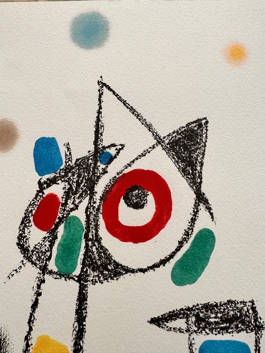 Joan Miro (1893-1983) - Maravillas Con Varaciones 12 : Le Chat