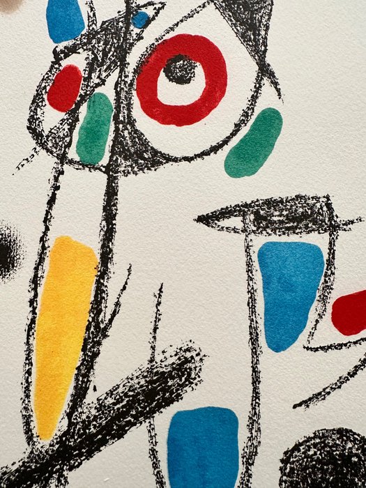 Joan Miro (1893-1983) - Maravillas Con Varaciones 12 : Le Chat