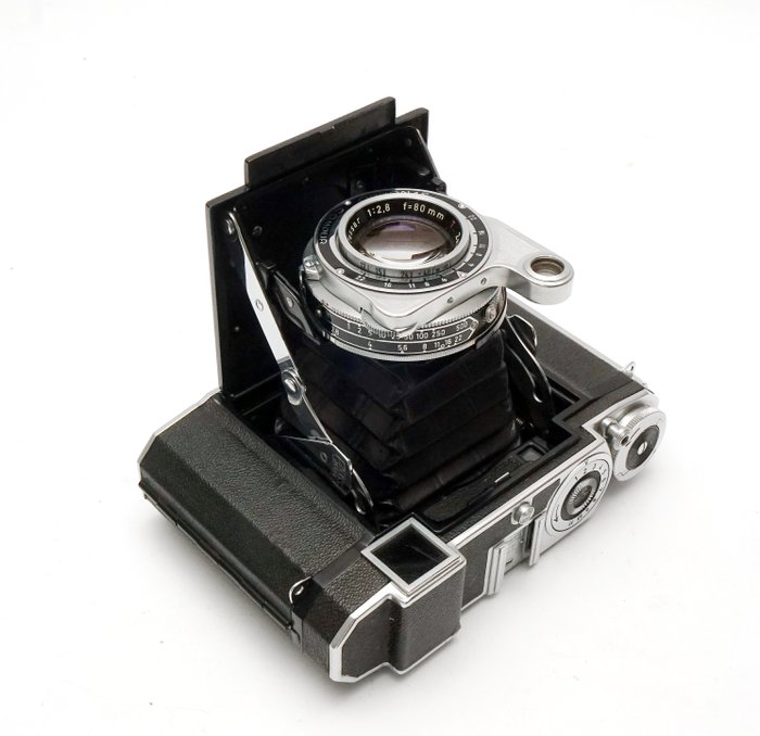 Zeiss Ikon Super Ikonta 532/16 Opton Tessar Synchro Compur NO RESERVE Analogt kamera