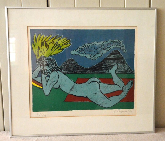 Corneille (1922-2010) - Nu (4 framed prints)