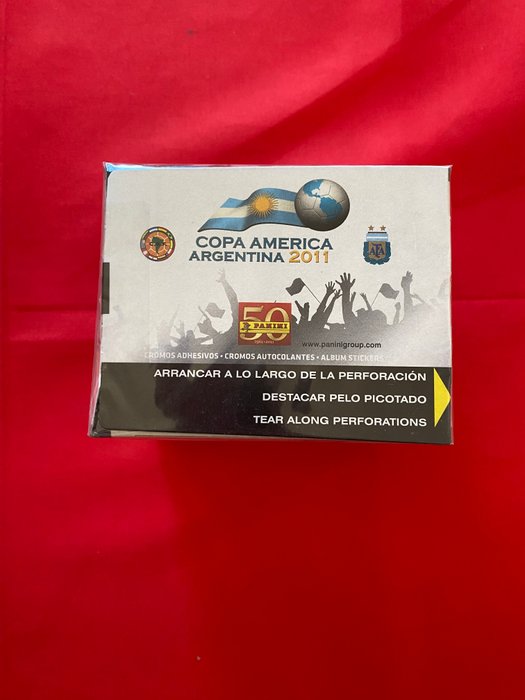 Panini - Copa America Argentina 2011 - 50 packs - 1 Sealed box