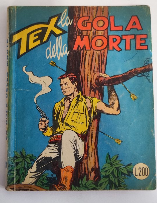 Tex 39 - La Gola della Morte - 1 Comic - Første udgave - 1964