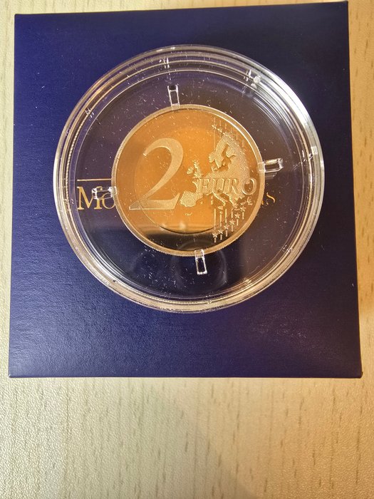 Frankrig. 2 Euro 2012 "10 Anos Euro" Proof  (Ingen mindstepris)