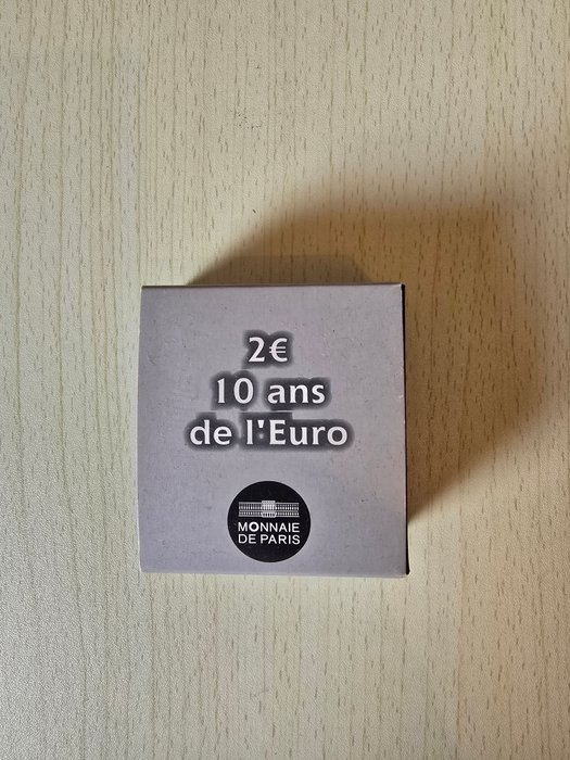 Frankrig. 2 Euro 2012 "10 Anos Euro" Proof  (Ingen mindstepris)