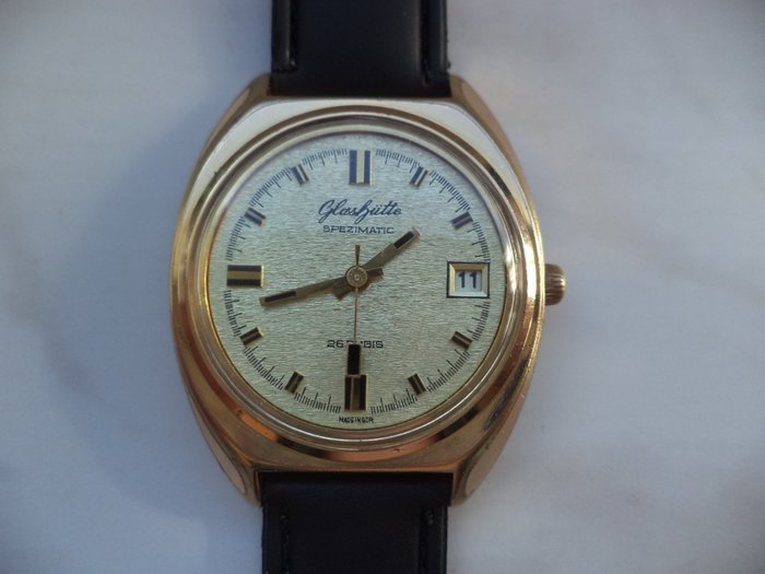 GUB Glashütte - Spezimatic  - jumbo - serviced 2023 - Ingen mindstepris - Mænd - 1960-1969