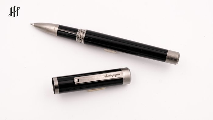 Montegrappa - Zero - Gun-metal Ruthenium (ISZETRBL) - Rollerpen