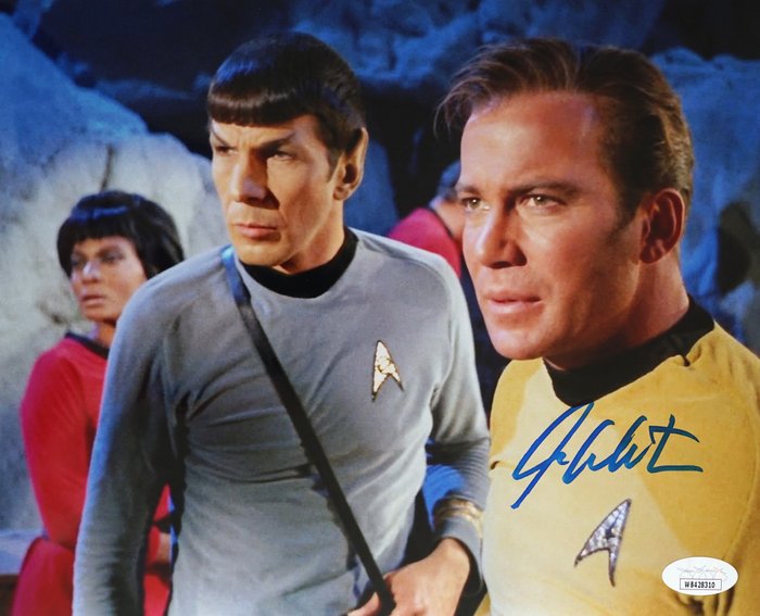 Star Trek: The Original Series - Classic TV - William Shatner (Captain James T. Kirk) - Autograph, Photo With COA of JSA