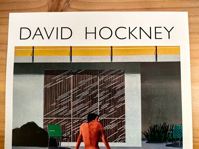 David Hockney (after) - Peter getting out of Nick's pool 1966