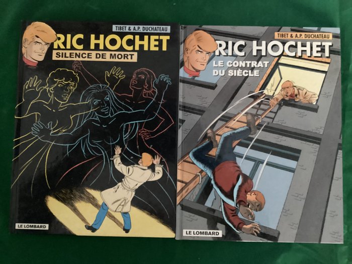 Ric Hochet - 10x C - 10 Albums - Første udgave - 1990/2005