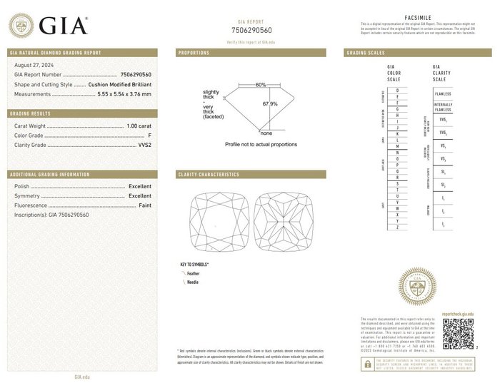 Ring - 18 kraat Gulguld -  1.13ct. tw. Diamant (Natur) - Diamant