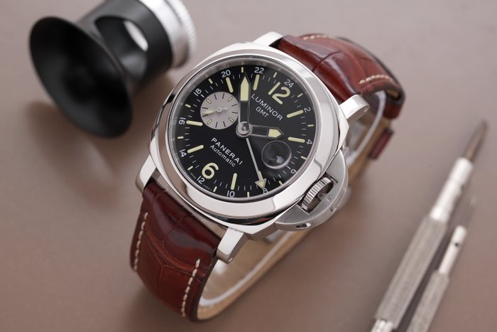 Panerai - Luminor GMT - PAM00088 - Mænd - 2000-2010