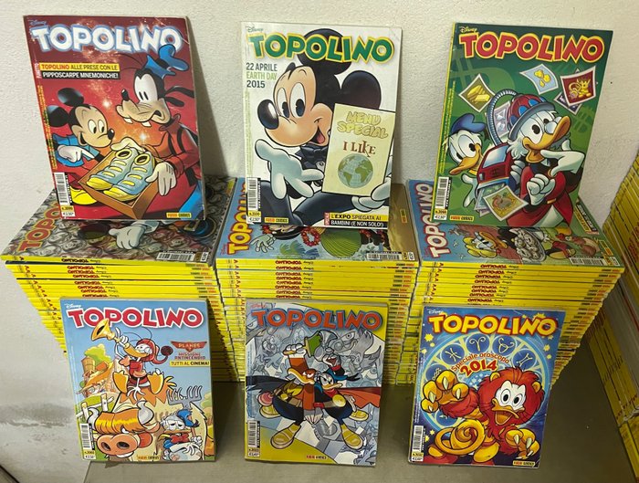 Topolino 3001/3100 - Sequenza completa - 100 Comic - Første udgave - 2013/2015