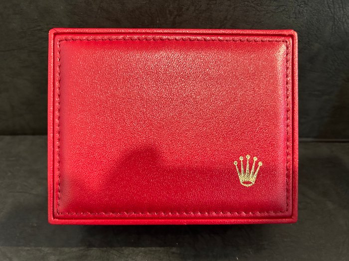 Rolex - VINTAGE GENUINE Red Datejust watch box case 140071