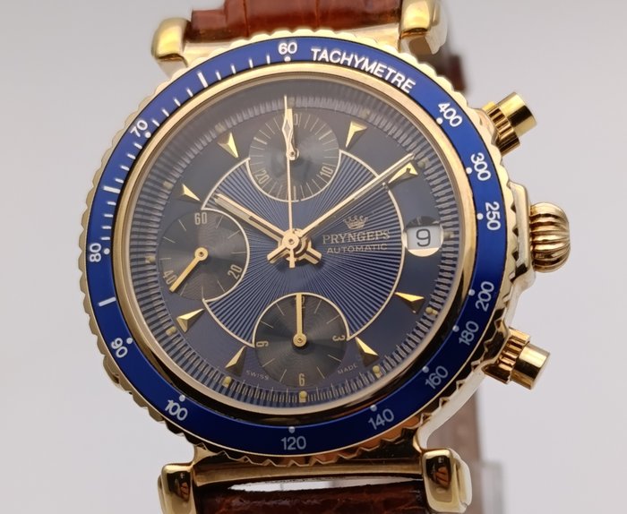 Pryngeps - Chronographe valjoux 7750 - CR757 - Mænd - 1980-1989