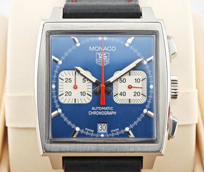 TAG Heuer - Monaco Chronograph - Ingen mindstepris - CW2113-0 - Mænd - 2000-2010