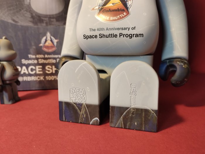 Space Shuttle x Bearbrick - Space Shuttle 100%  400% Set Be@rbrick Medicom Toy