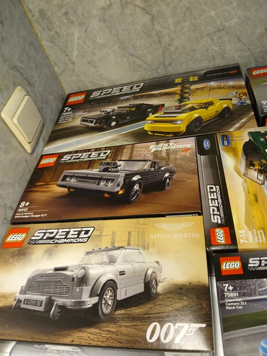 Lego - speed champions - 75884, 75890, 75891, 75892, 75893, 75895, 76911, 76912, 76919 - Lego speed champions - 2010-2020 - Danmark