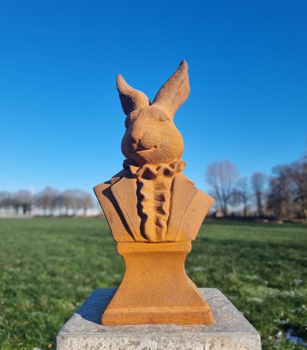 Statuette - Dressed hare - Jern