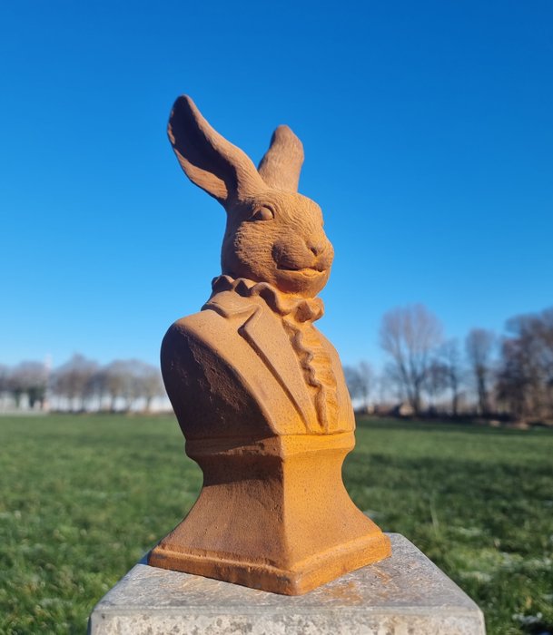 Statuette - Dressed hare - Jern