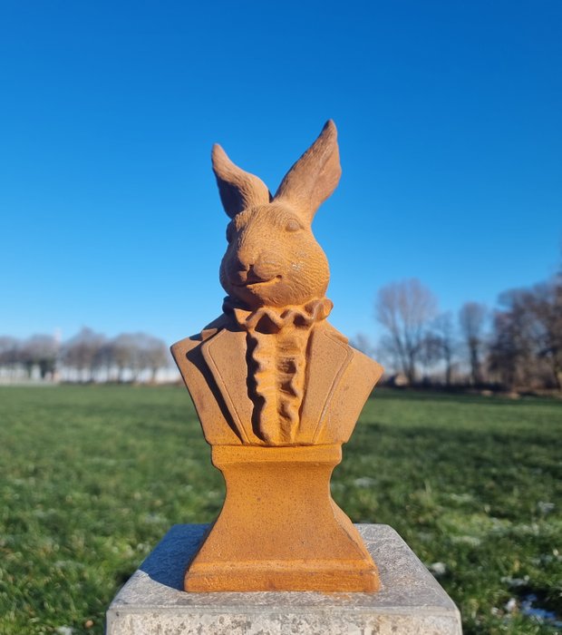 Statuette - Dressed hare - Jern