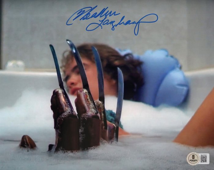 Nightmare on Elmstreet - Heather Langenkamp (Nancy) - Autograph, Photo with Beckett COA