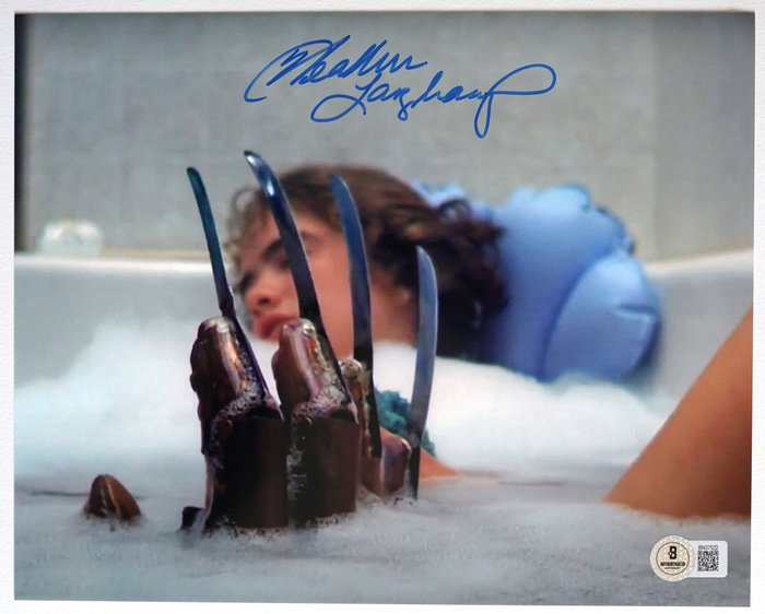 Nightmare on Elmstreet - Heather Langenkamp (Nancy) - Autograph, Photo with Beckett COA