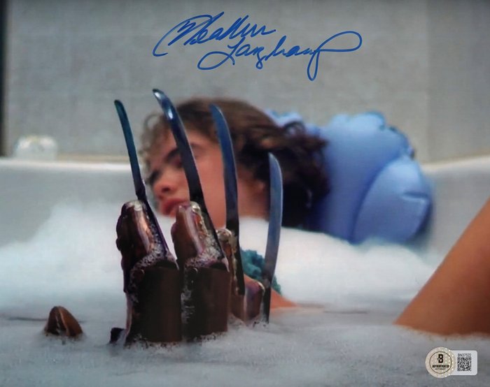 Nightmare on Elmstreet - Heather Langenkamp (Nancy) - Autograph, Photo with Beckett COA