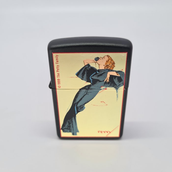 Zippo - George Petty Girl - Lighter - Messing