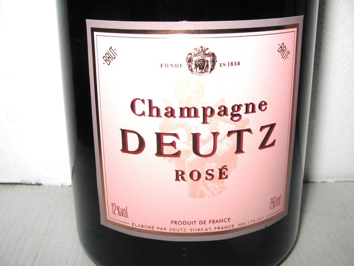 Deutz, Deutz Rosé - Champagne Brut - 3 Flasker (0,75 L)