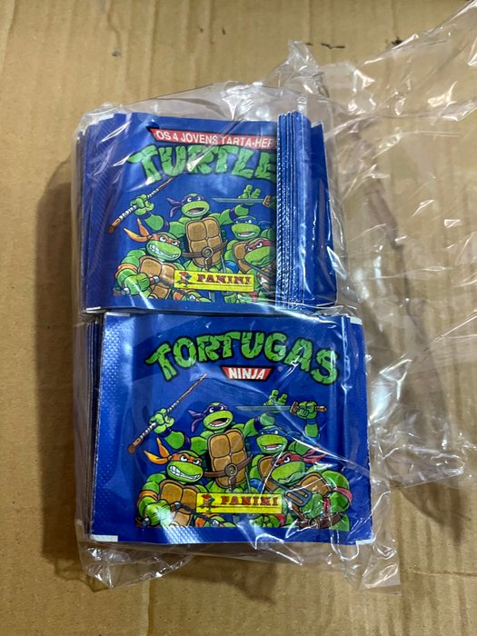 Panini Teenage Mutant Ninja Turtles Sticker  Packs Unopened 1995 TMNT - 50 Pack