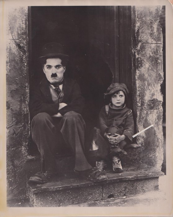 Unknown - Charlie Chaplin's and Jackie Coogan, from "The Kid".