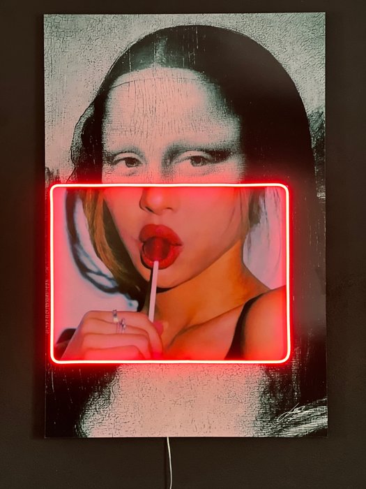 LEDMansion (1995) - Gioconda Lollipop V.R. Led Wall Art