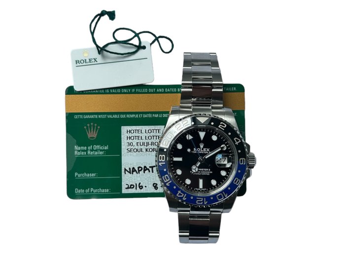 Rolex - GMT-Master II Batman - 116710BLNR - Unisex - 2011-nu