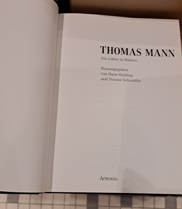 Diverse; Thomas Mann - 17 books by and about Thomas Mann - 1975-2002