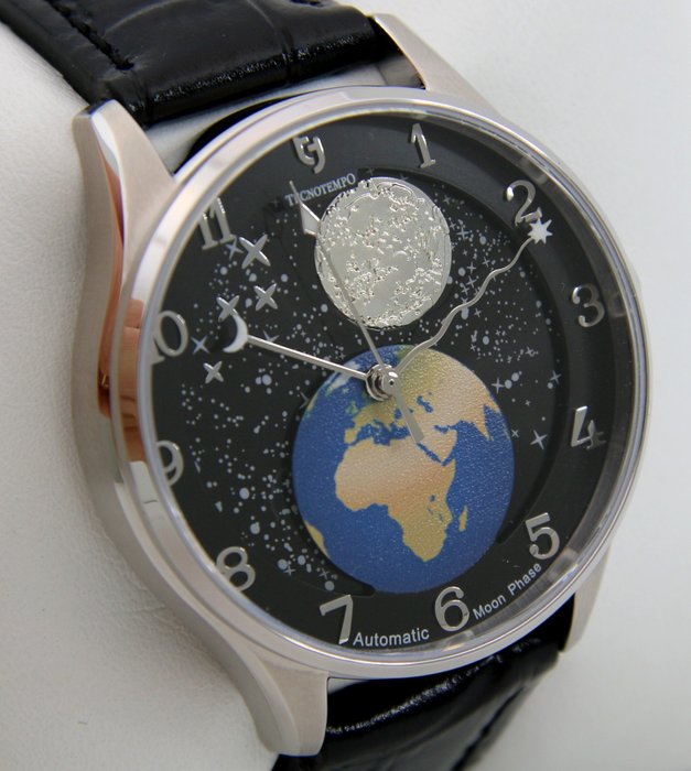 Tecnotempo - Automatic "Eclipse" Moon Phase - TT.50EC.B - Mænd - 2011-nu