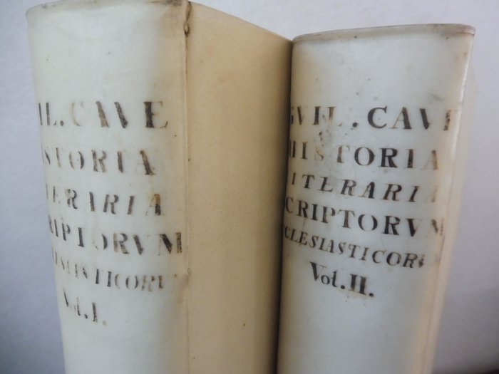 Guilielmi Cave (William Cave) - Scriptorum ecclesiasticorum historia literaria : a Christo nato usque ad secularum XIV. facili - 1741